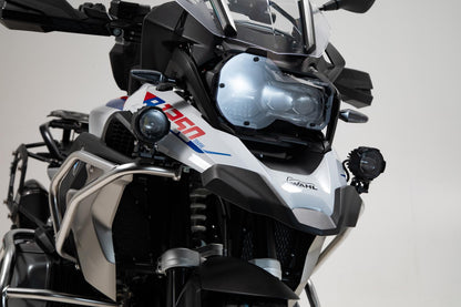 SW-Motech EVO Nebelscheinwerfer-Kit | Schwarz. BMW R 1200 GS (12-18), R 1250 GS (18-).