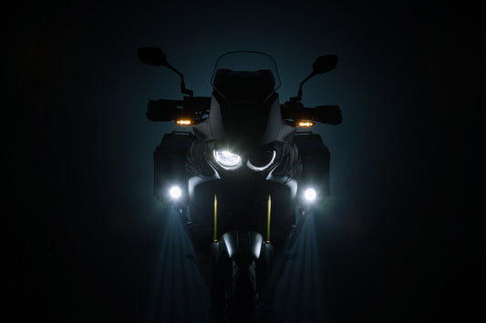 SW-Motech EVO Fernscheinwerfer-Kit | Schwarz. BMW R 1200 GS (12-18), R 1250 GS (18-).