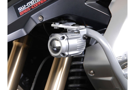 SW-Motech EVO Fernscheinwerfer-Kit | Schwarz. BMW R 1200 GS (12-18), R 1250 GS (18-).
