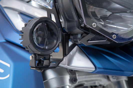 SW-Motech EVO Fernscheinwerfer-Kit | Schwarz. Kawasaki Versys 650 (21-).