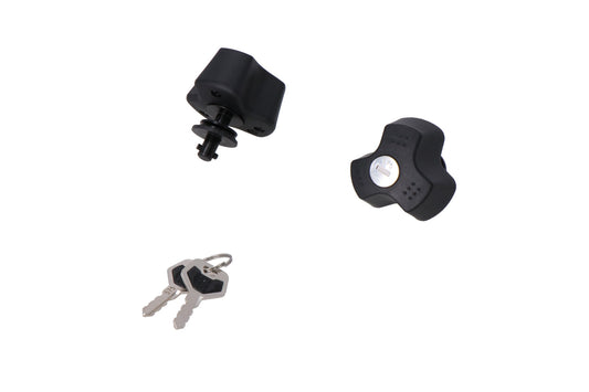 SW-Motech EVO Fernscheinwerfer-Kit | Schwarz. Moto Guzzi V85 TT (19-23).