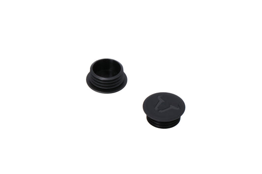 SW-Motech Rahmenkappen-Set | Schwarz. BMW R1200GS, R1200/1250RT, R1250GS.