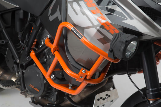 SW-Motech Oberer Sturzbügel für orig. KTM Sturzbügel | Orange. KTM 1050 (14-)/ 1190 Adventure/ R (13-).