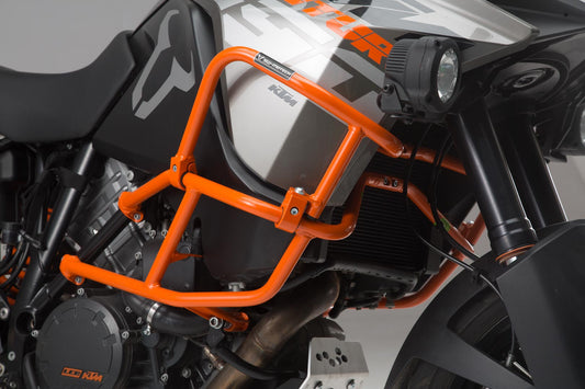 SW-Motech Oberer Sturzbügel für orig. KTM Sturzbügel | Orange. KTM 1290 SAdv R/ S (16-), 1090 Adv (16-).