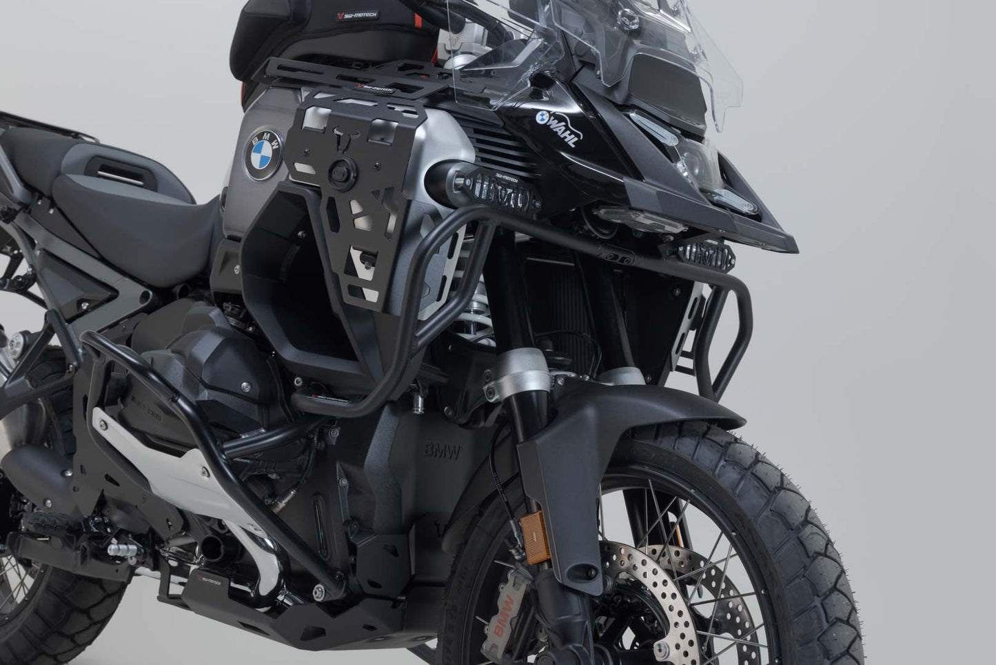 SW-Motech Oberer Sturzbügel | Schwarz. BMW R 1300 GS Adv (24-). Für OEM SBL.
