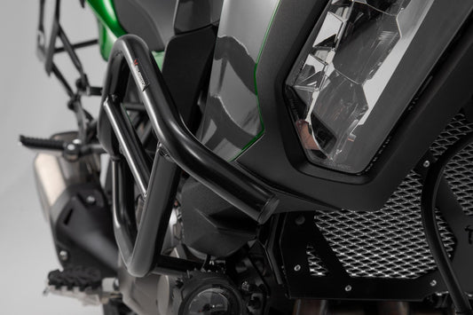 SW-Motech Sturzbügel | Schwarz. Kawasaki Versys 1000 (18-) / 1100 (24-).