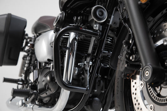 SW-Motech Sturzbügel | Schwarz. Kawasaki W800 Street / Cafe (18-).