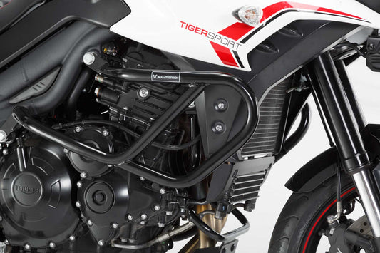 SW-Motech Sturzbügel | Schwarz. Triumph Thruxton, Bonneville (04-16).