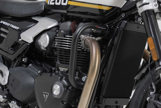 SW-Motech Sturzbügel | Schwarz. Triumph Speed 400/Scrambler 400 X (23-).