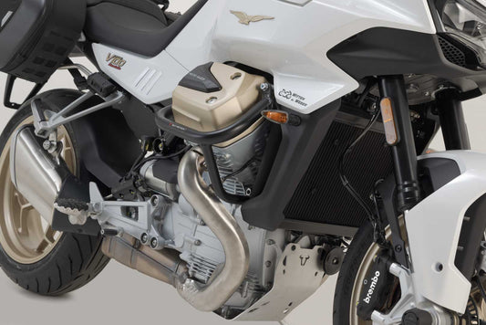 SW-Motech Sturzbügel | Schwarz. Moto Guzzi V100 Mandello/S, Stelvio.