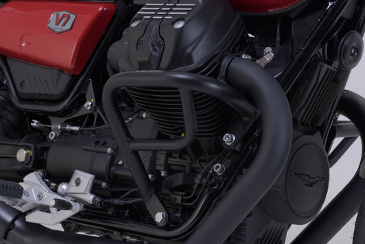SW-Motech Sturzbügel | Schwarz. Moto Guzzi V100 Mandello/S, Stelvio.