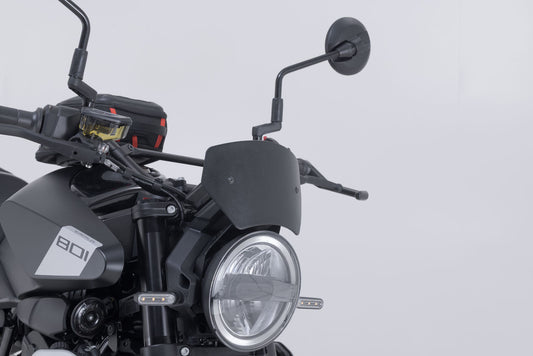 SW-Motech Windschild | Schwarz. Husqvarna Svartpilen 801 (24-).