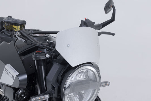 SW-Motech Windschild | Silbern. Husqvarna Svartpilen 801 (24-).