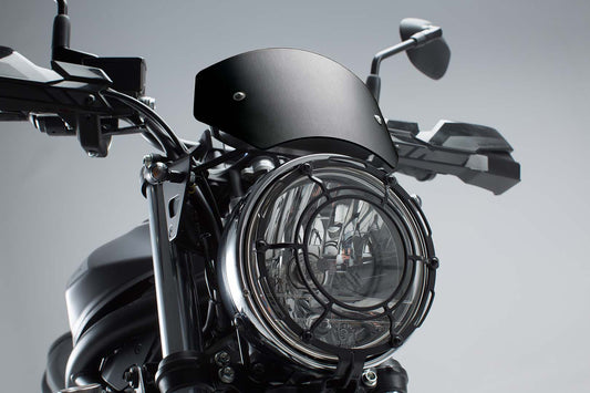 SW-Motech Bremsflüssigkeitsbehälter-Schutz | Silbern. Suzuki DL1000, Honda CRF1000L/1100L.