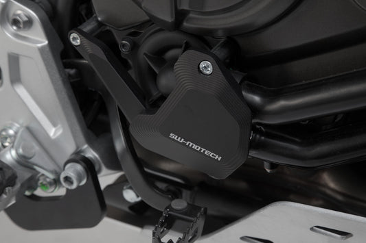 SW-Motech Wasserpumpenschutz | Schwarz/Silbern. Yamaha Ténéré 700 Modelle (19-).