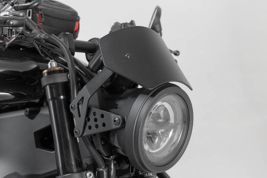 SW-Motech Bremsflüssigkeitsbehälter-Schutz | Schwarz. Yamaha Tracer 9 / GT (20-) / GT+ (22-).