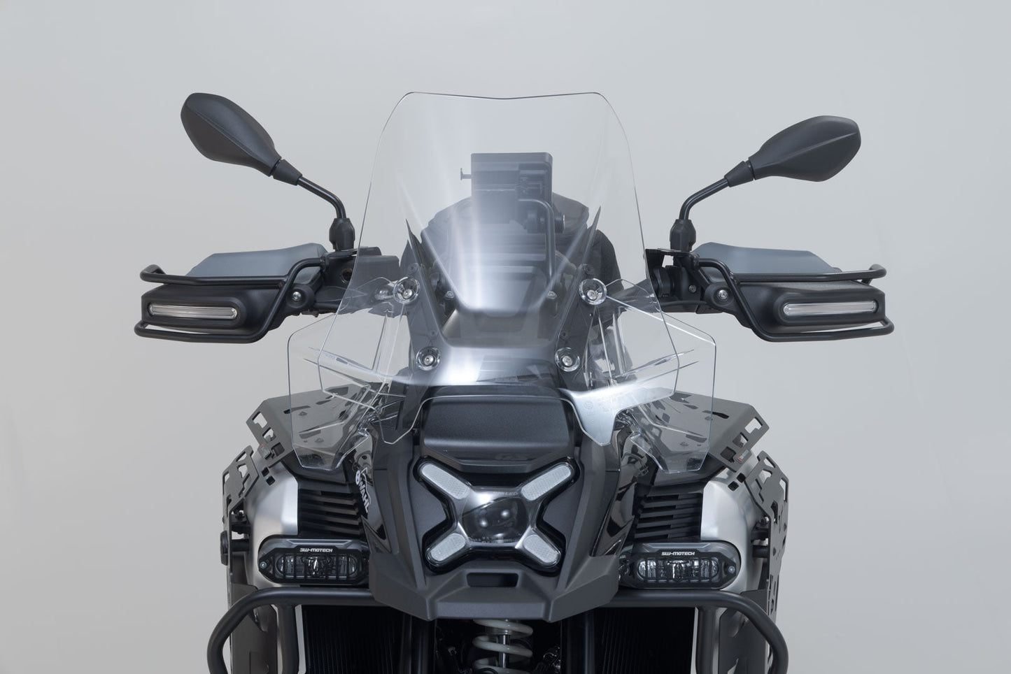 SW-Motech Handprotektorenschutz | Schwarz. BMW R 1300 GS (23-) / Adventure (24-).