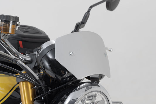 SW-Motech Windschild | Silbern. Kawasaki Z900RS (17-) / SE (21-).
