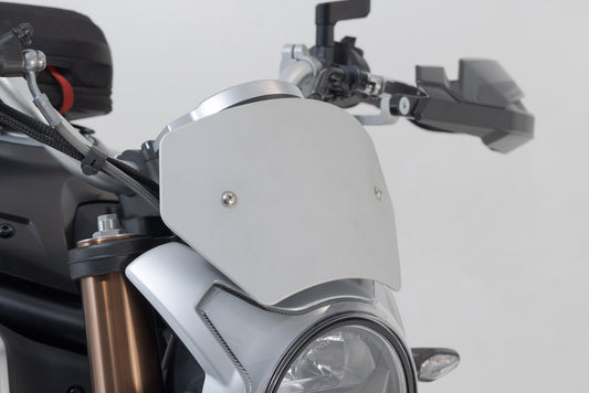 SW-Motech Windschild | Silbern. CFMoto 700CL-X Heritage (22-).