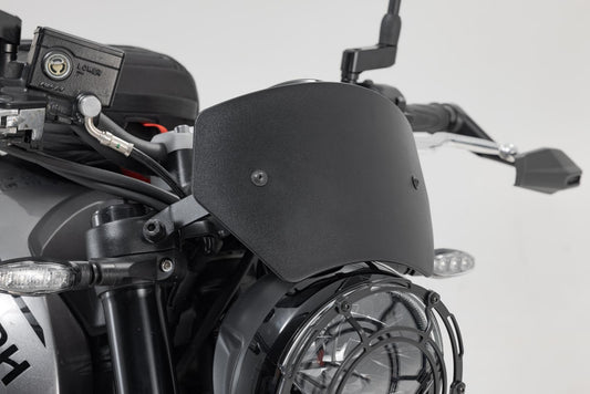 SW-Motech Windschild | Schwarz. Triumph Trident 660 (21-).