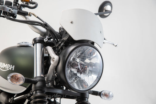 SW-Motech Bremsflüssigkeitsbehälter-Schutz | Schwarz. Triumph Trident 660 (21-).