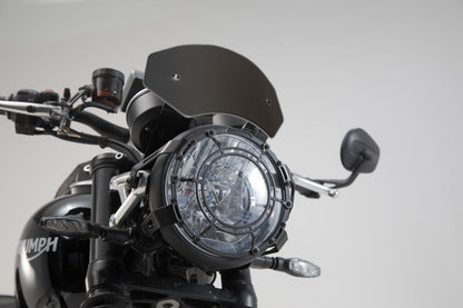 SW-Motech Windschild | Schwarz. Triumph Speed Twin 1200 (18-24).