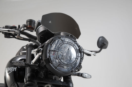 SW-Motech Windschild | Schwarz. Triumph Speed Twin 1200 (18-24).
