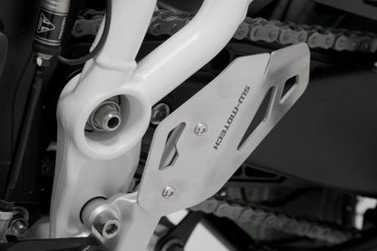 SW-Motech Fersenschutz rechts | Silbern. Triumph Tiger 900/GT/Rally/Pro (19-23).