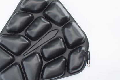SW-Motech TRAVELLER PILLION Komfortkissen | Schwarz. 22 x 30 cm. Mit Polyurethan-Luftpolster.