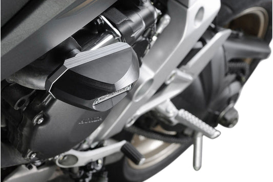 SW-Motech Sturzpad-Kit | Schwarz. Honda CB1000R (08-17).