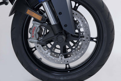 SW-Motech Sturzpad-Kit für Vorderachse | Schwarz. KTM-Modelle, 800MT, Svartpilen 801.
