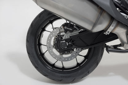 SW-Motech Sturzpad-Kit für Hinterachse | Schwarz. KTM-Modelle, Husqva Svartpilen 801 (24-).