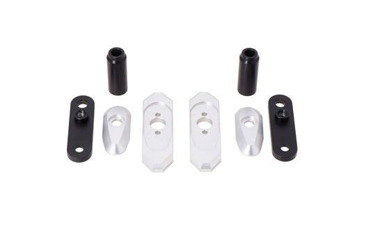 SW-Motech Sturzpad-Kit | Schwarz. KTM 990 Duke (23-).