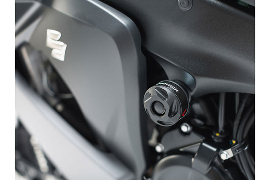 SW-Motech Sturzpad-Kit | Schwarz. Suzuki GSX-S 1000 / F (15-).