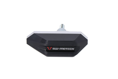 SW-Motech Sturzpad-Halter | Silbern. Suzuki GSX-S 950 / GSX-S 1000/GT (21-).