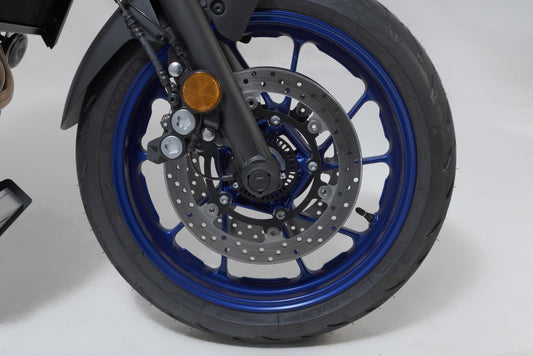 SW-Motech Sturzpad-Kit für Vorderachse | Schwarz. Yamaha Modelle (14-).