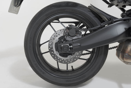 SW-Motech Sturzpad-Kit für Hinterachse | Schwarz. Yamaha MT-09 (20-).