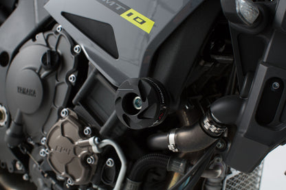 SW-Motech Sturzpad-Kit | Schwarz. Yamaha MT-10 / SP (16-21).
