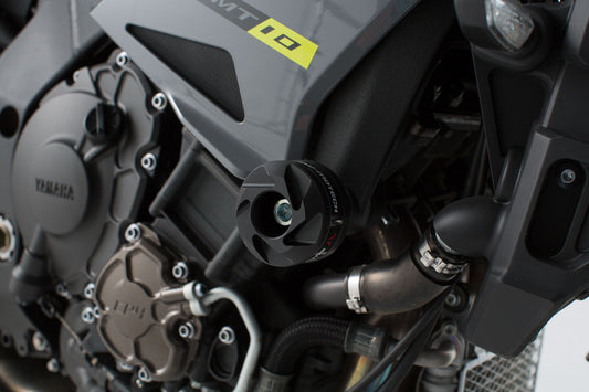 SW-Motech Sturzpad-Kit | Schwarz. Yamaha MT-10 / SP (16-21).