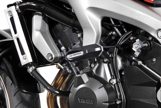SW-Motech Sturzpad-Kit | Schwarz. Yamaha FZ1/Fazer FZ6/Fazer.