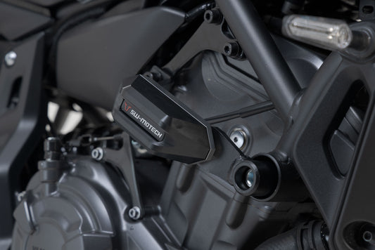 SW-Motech Sturzpad-Kit | Schwarz. Yamaha MT-09/Tracer, XSR900/Abarth.