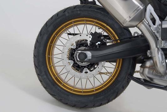 SW-Motech Sturzpad-Kit für Hinterachse | Schwarz. BMW-Modelle, Honda CBR1000RR-R.