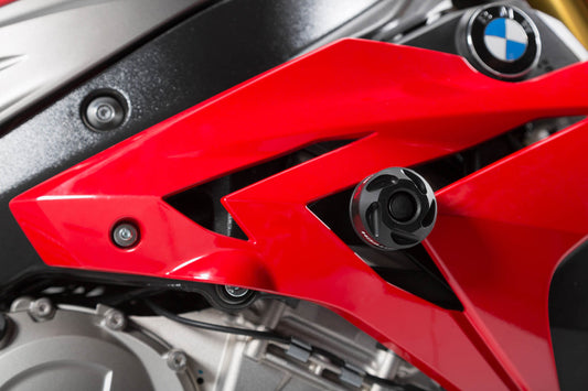 SW-Motech Sturzpad-Kit | Schwarz. BMW S 1000 R (13-16).