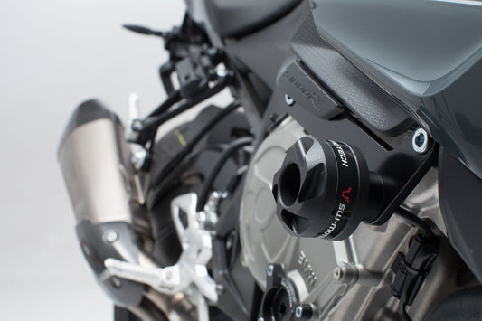 SW-Motech Sturzpad-Halter | Schwarz. BMW G 310 R (16-20).