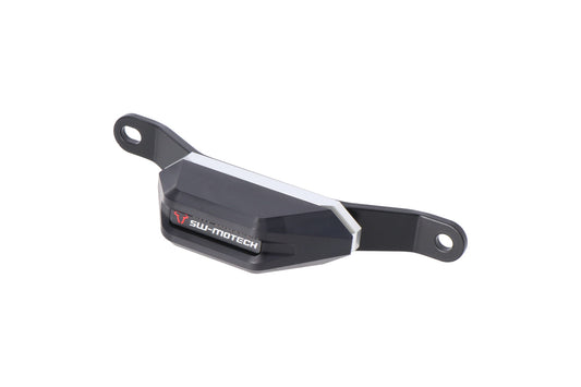 SW-Motech Sturzpad-Halter | Schwarz. Triumph Street Triple (12-) / Rx (15-).