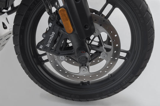 SW-Motech Sturzpad-Kit für Vorderachse | Schwarz. Harley-Davidson Pan America (21-).