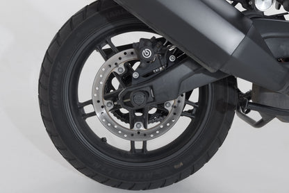 SW-Motech Sturzpad-Kit für Hinterachse | Schwarz. Harley-Davidson Pan America (21-).