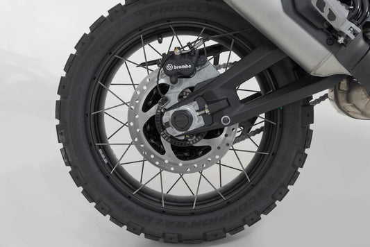 SW-Motech Sturzpad-Kit für Hinterachse | Schwarz. Ducati-Modelle (14-).