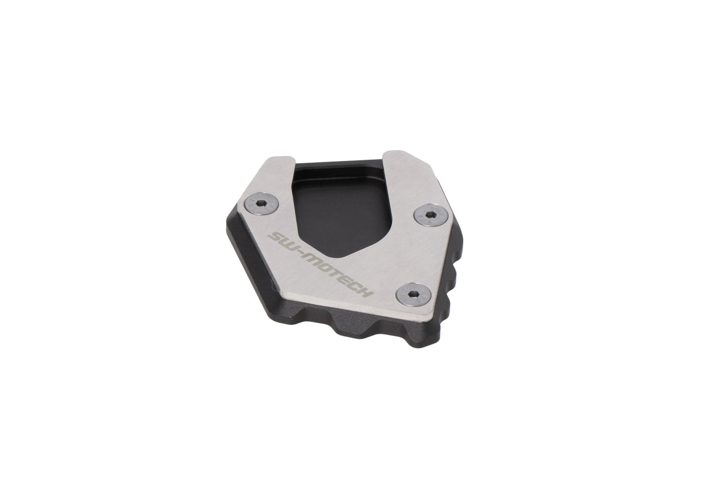 SW-Motech Seitenständerfuß-Verbreiterung | Schwarz/Silbern. Voge DS900X (23-).