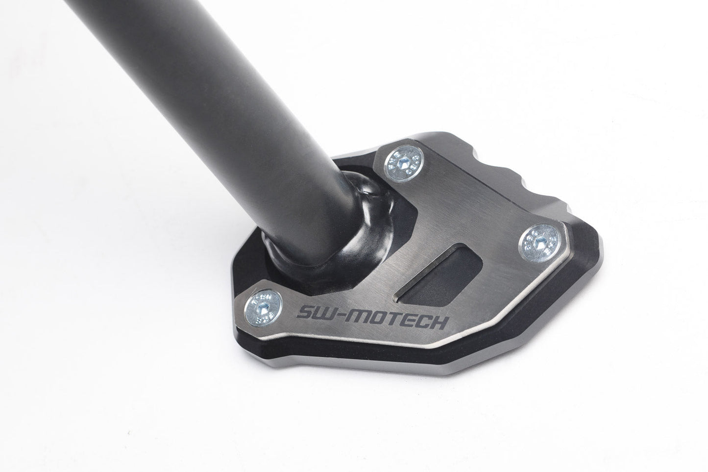 SW-Motech Seitenständerfuß-Verbreiterung | Schwarz/Silbern. KTM 1050/1090/1190 Adv,1290 SAdv.